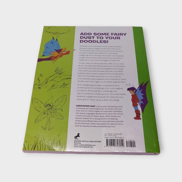 Doodletopia Fairies - Draw Design & Color - Christopher Hart - Picture 2 of 7